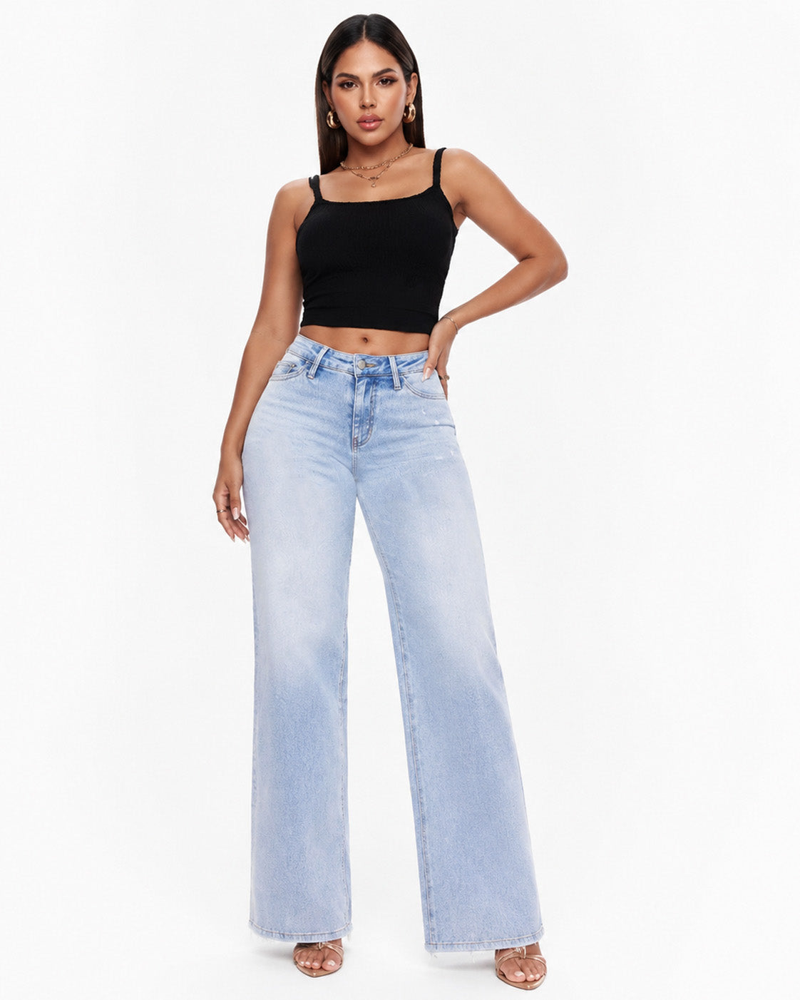 Elara® CurveLift BBL Denim Jeans